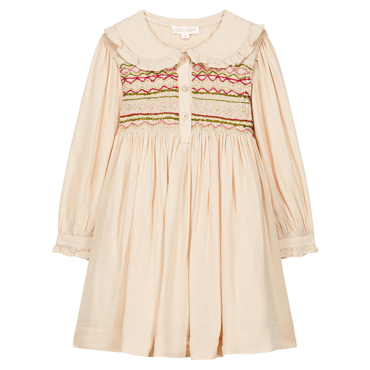 Noor Cream Dress – Les Mini