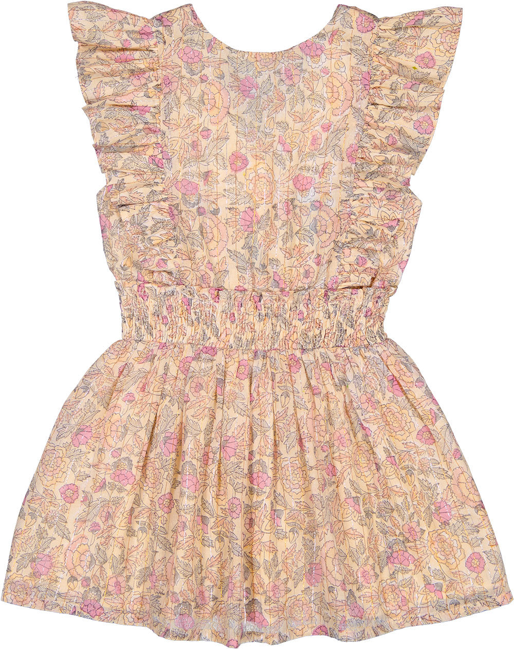 Gilda Lliac Lurex Floral Dress – Les Mini