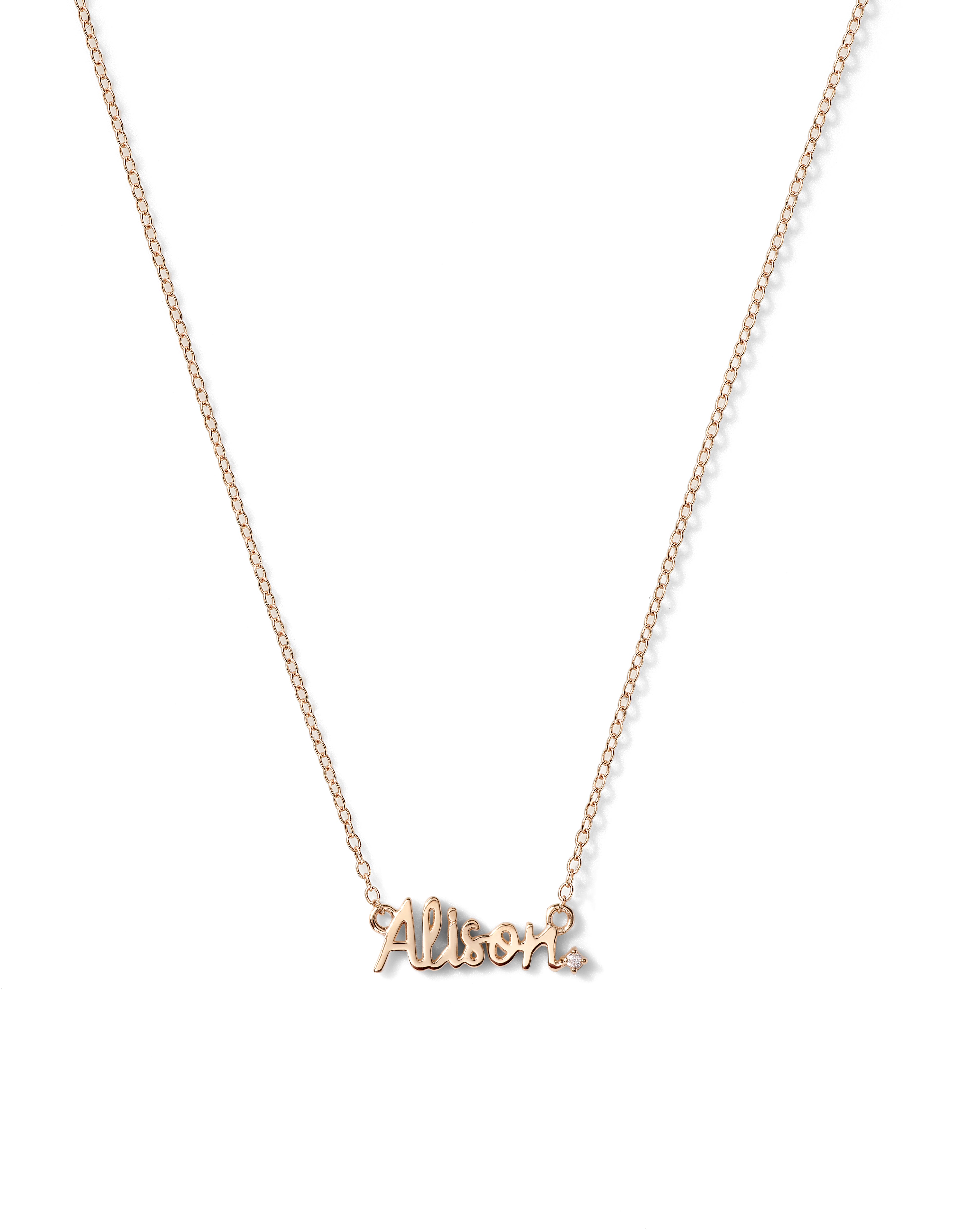 Mini Custom Word Necklace – Les Mini