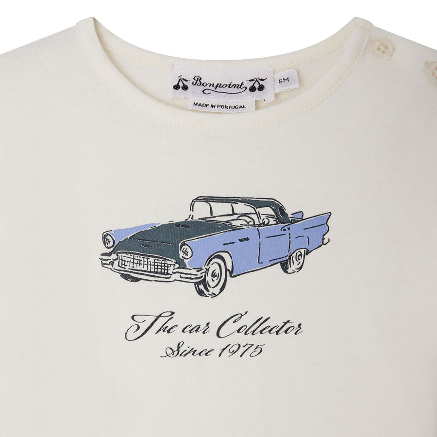 Tahsin Car Printed Long Sleeve Shirt