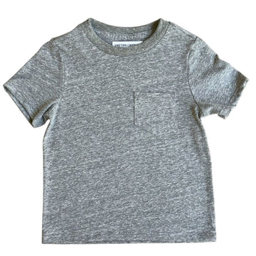 Heather Grey Pocket Tee