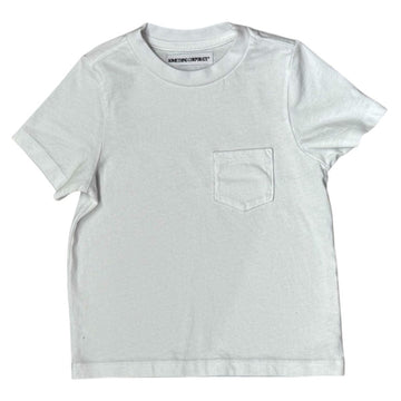 Powder White Pocket Tee