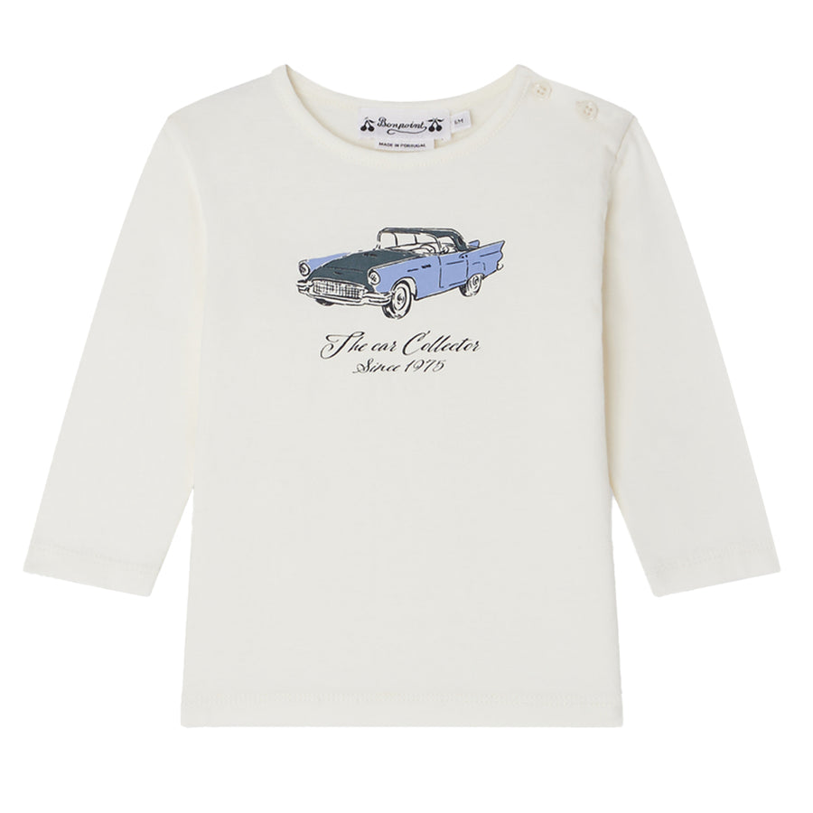 Tahsin Car Printed Long Sleeve Shirt