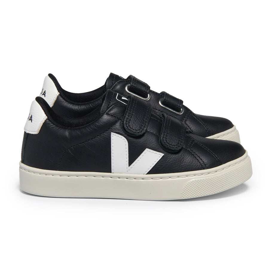 Esplar Black White Velcro Sneaker