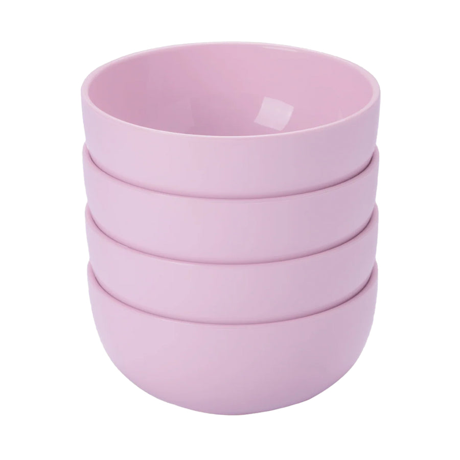 4 Bowl Pink Set