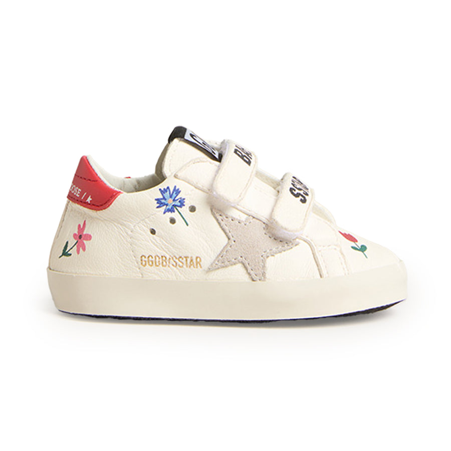 Floral Baby School Sneaker