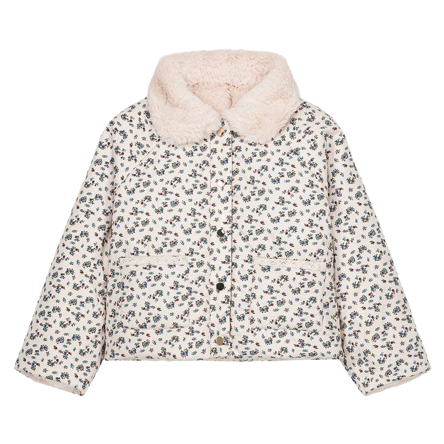 Jasmina Cream Hill Reversible Jacket
