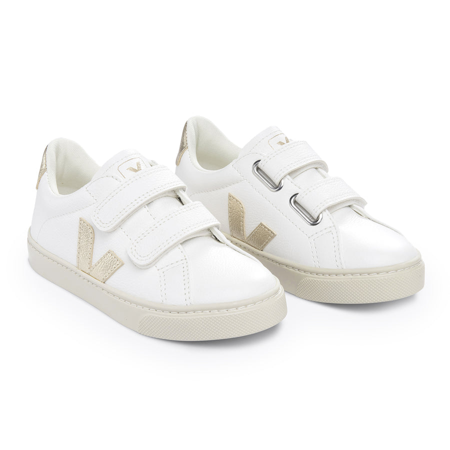 Esplar Extra White Platine Velcro Sneaker