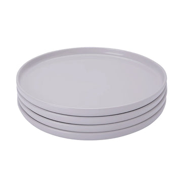 4 Plate Grey Set