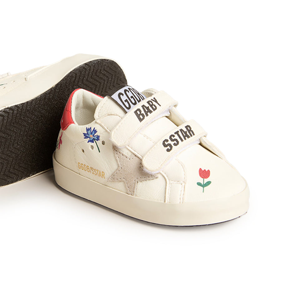 Floral Baby School Sneaker