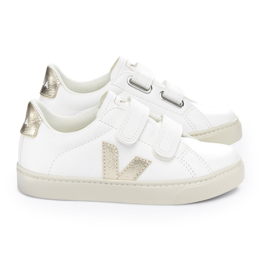 Esplar Extra White Platine Velcro Sneaker