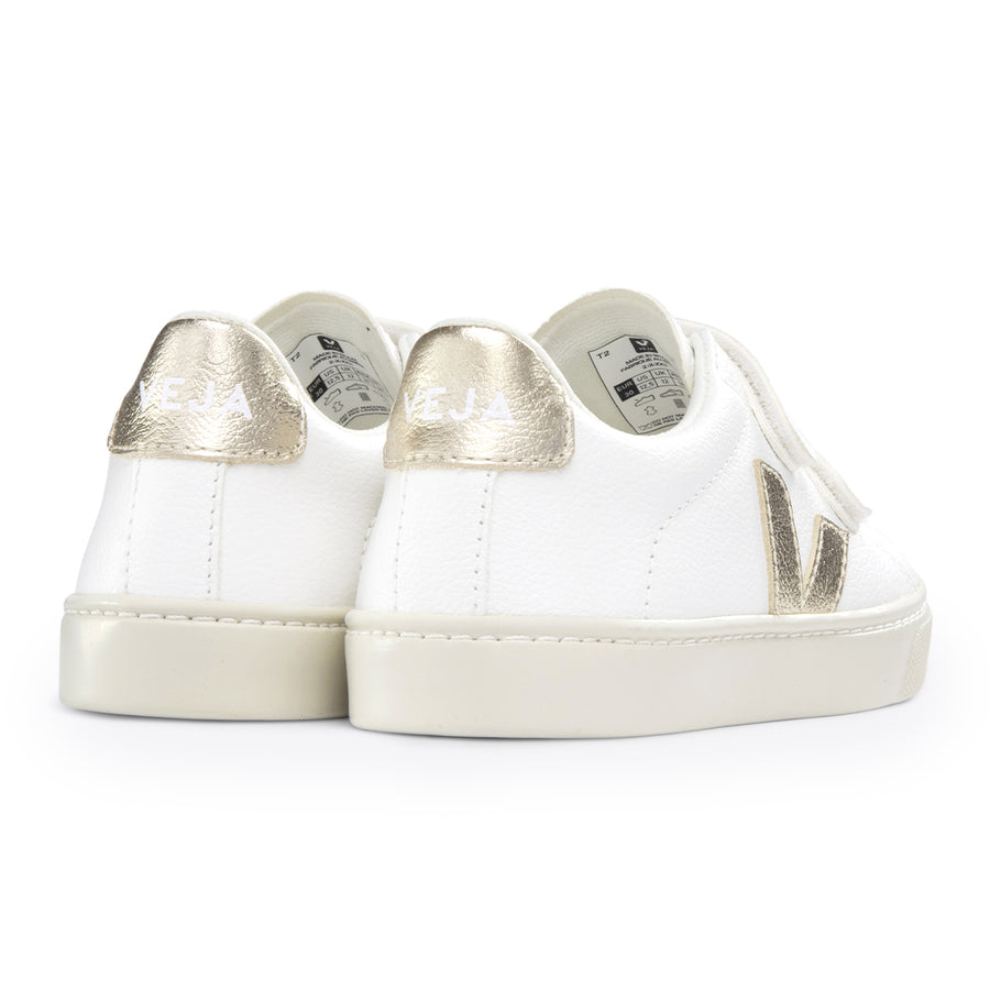 Esplar Extra White Platine Velcro Sneaker