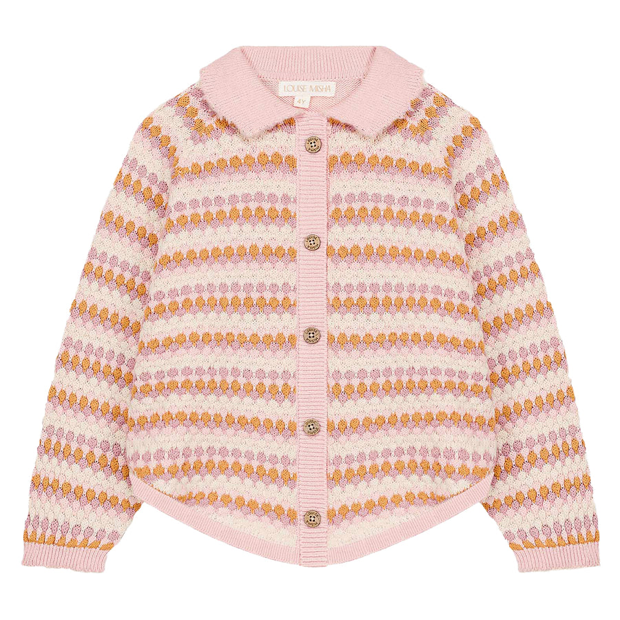 Khellani Sienna Sunrise Knit Cape