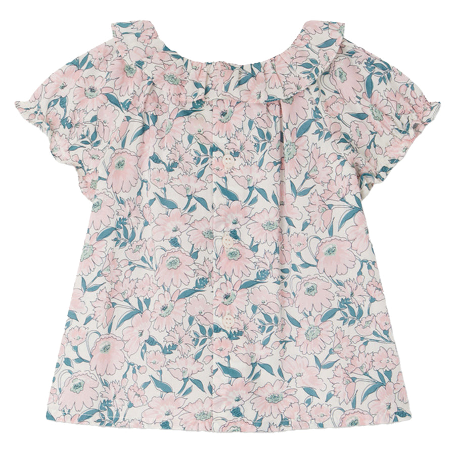 Lara Pink Floral Blouse