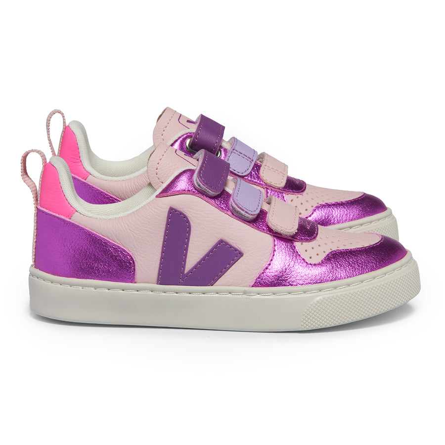 V-10 Petal Multicolor Cosmos Velcro Sneaker