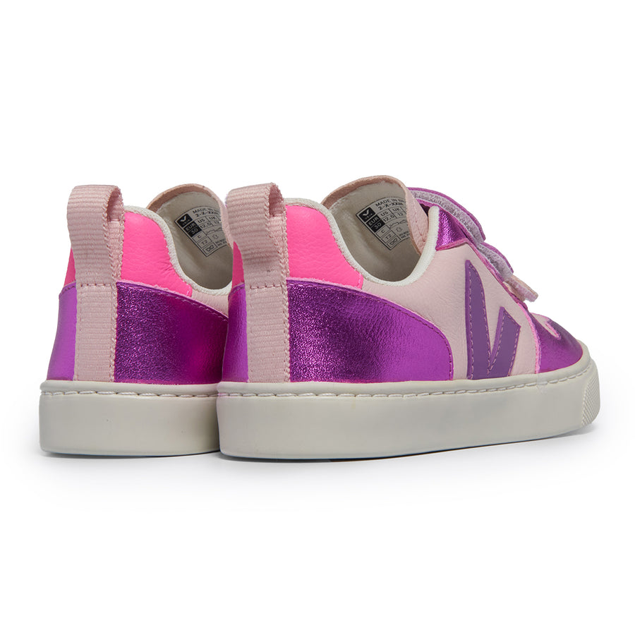 V-10 Petal Multicolor Cosmos Velcro Sneaker