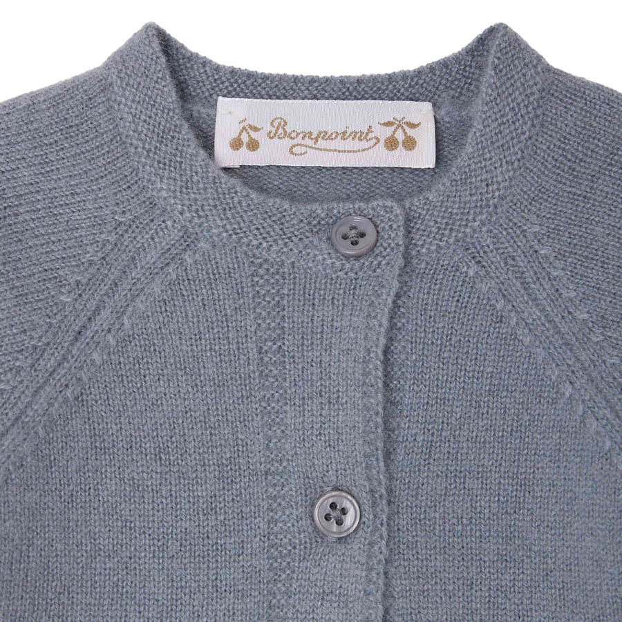 Jeannot Cashmere Slate Blue Set