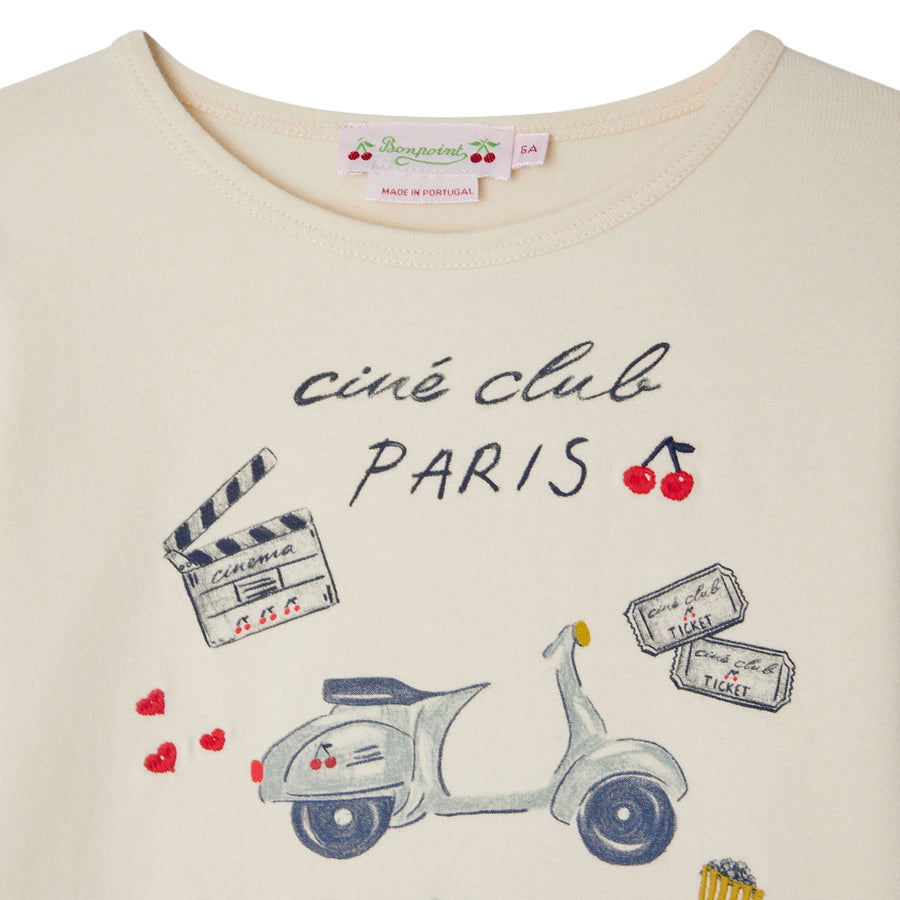 Tidjiane Cine Club Long Sleeve T-Shirt