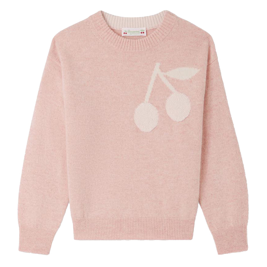 Anumati Pink Cherry Cashmere Sweater