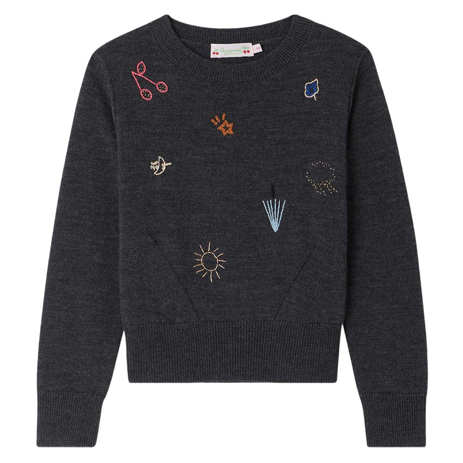 Giannette Embroidered Sweater