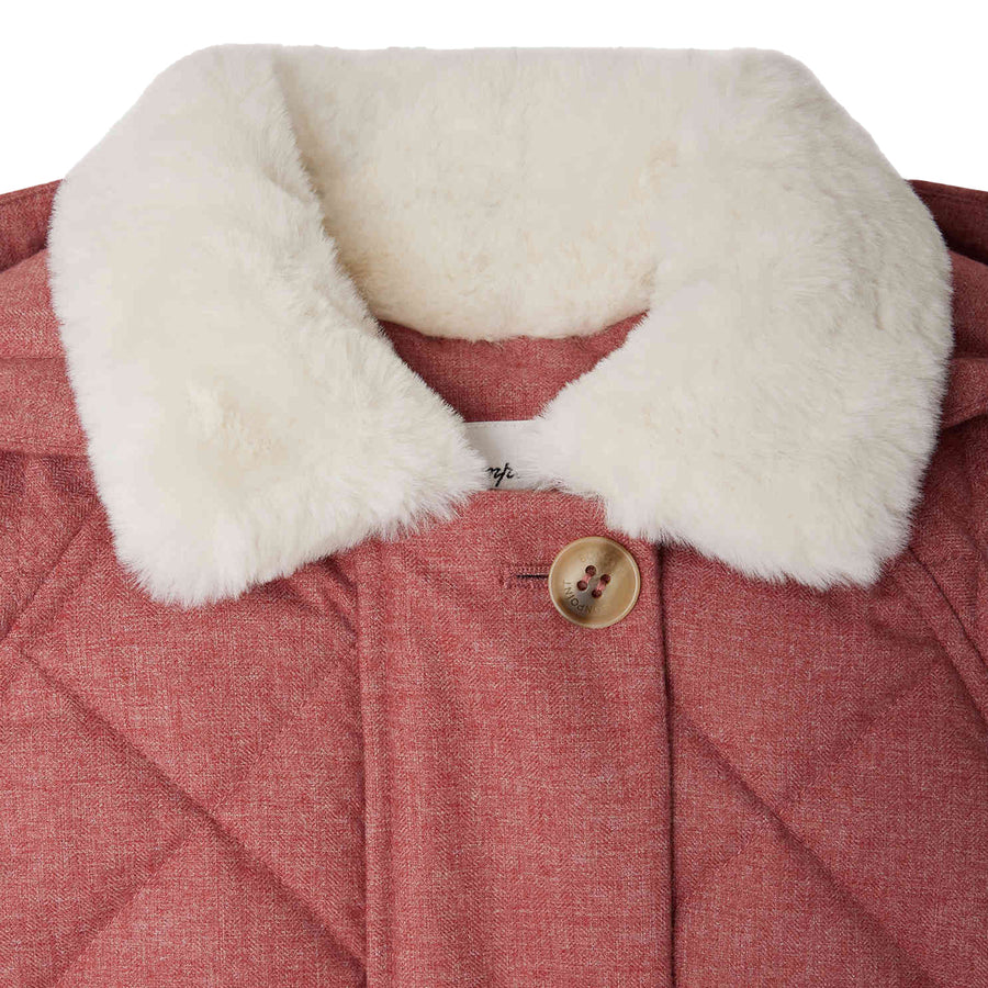 Janice Quilted Down Jacket