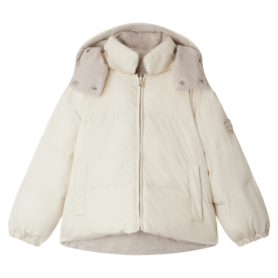 Jolie Ivory Down Jacket