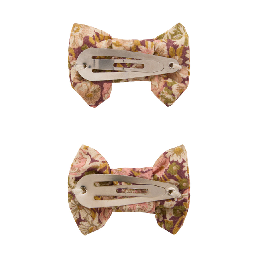 Miniclic Camelia Pink Liberty Bow Set