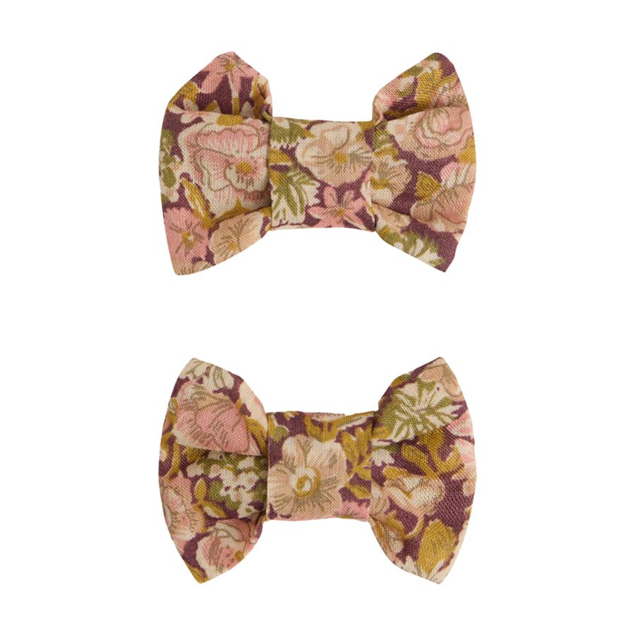 Miniclic Camelia Pink Liberty Bow Set