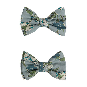 Tutu Blue Liberty Bow Clips