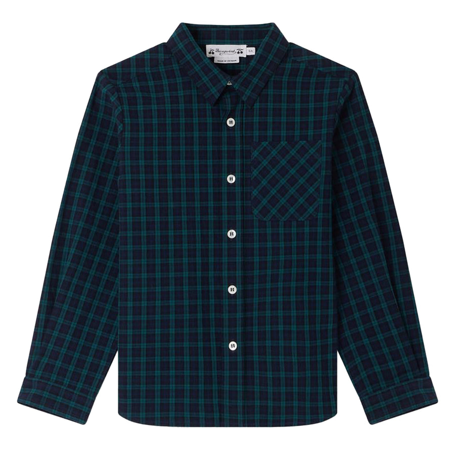 Tango Emerald Check Shirt