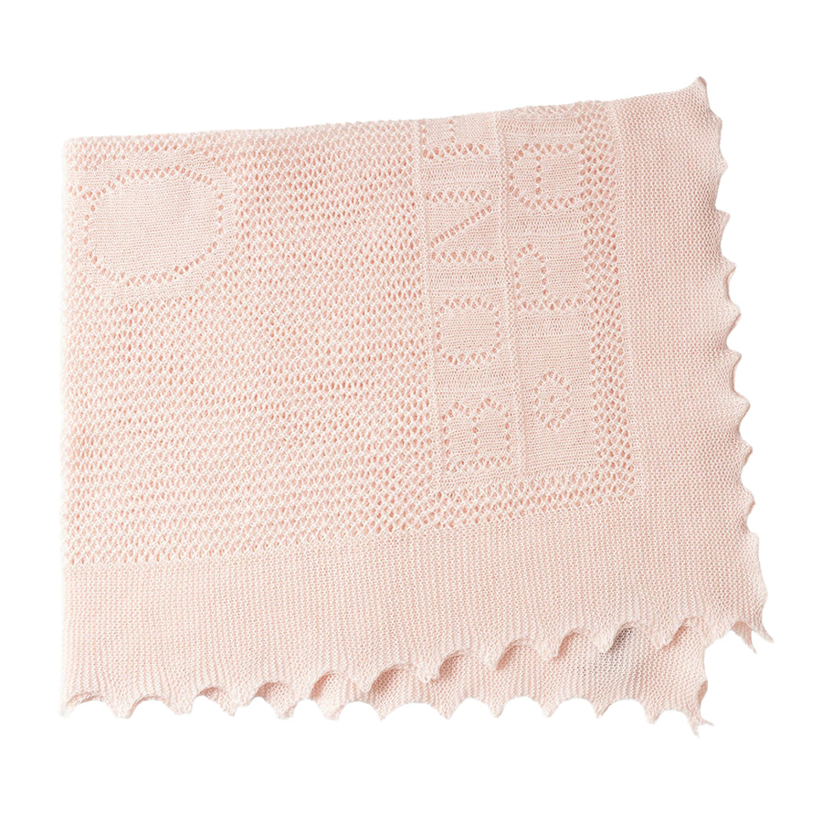 Pale Pink Baby Blanket