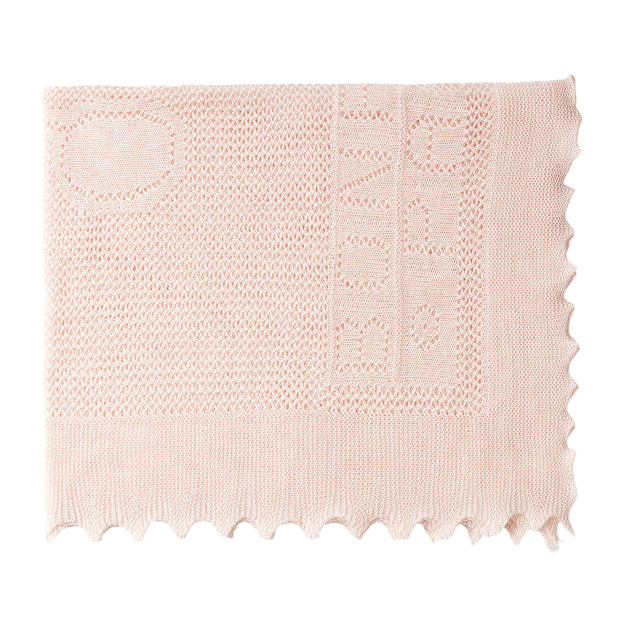 Pale Pink Baby Blanket