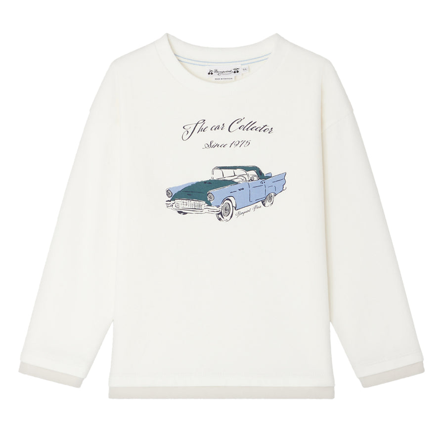 Bartholome Car Printed Long Sleeve T-Shirt