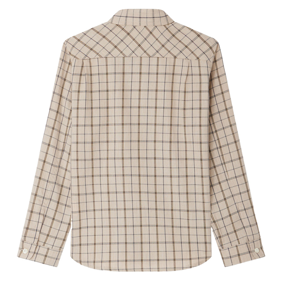 Tango Beige Check Shirt