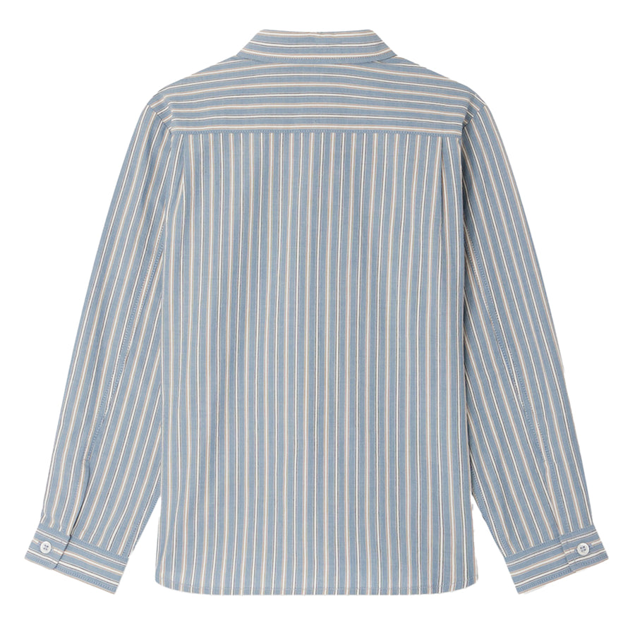 Tangui Blue Striped Shirt