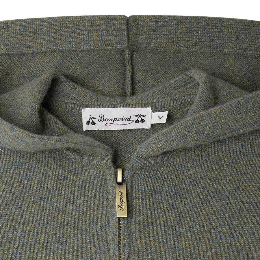 Tylcy Cashmere Zip Up Hoodie