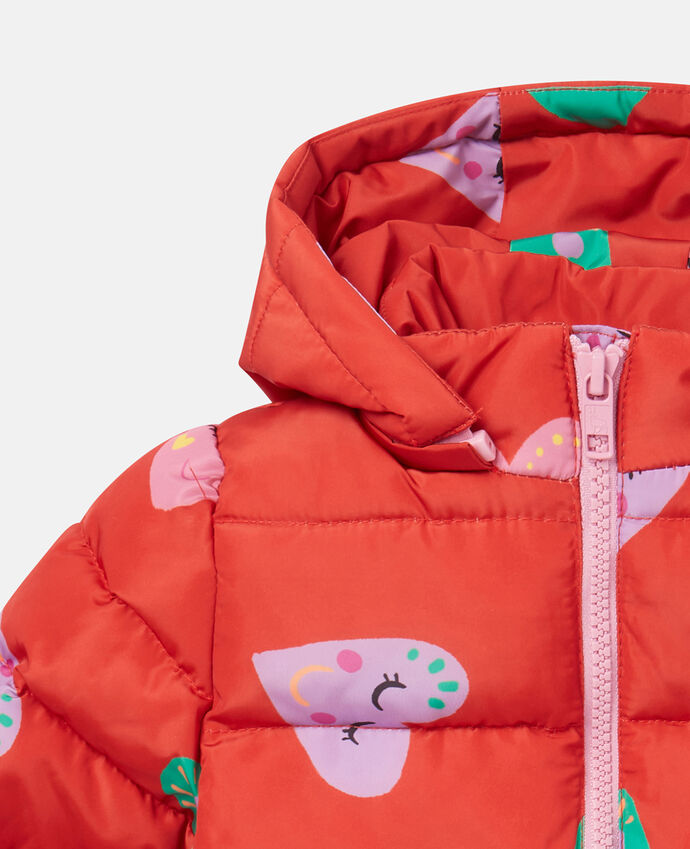 Smiling Hearts Puffer Jacket
