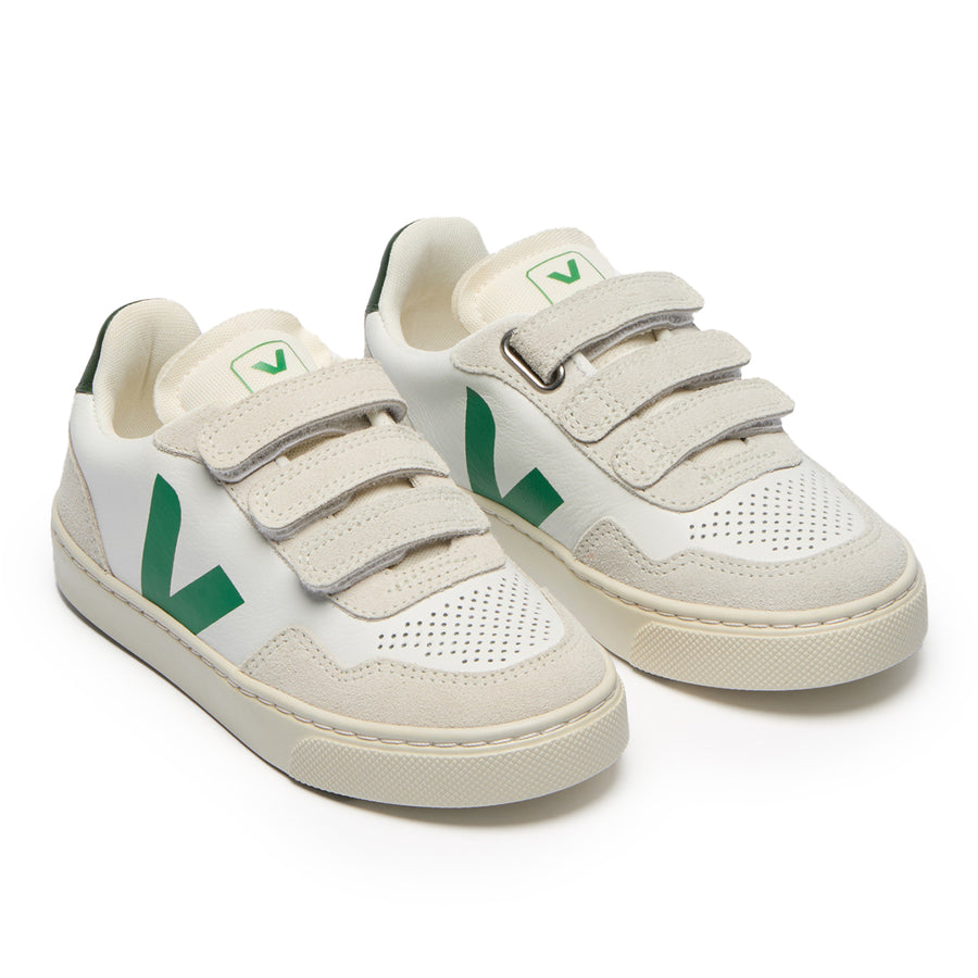 V-90 Extra White Emerald Velcro Sneaker