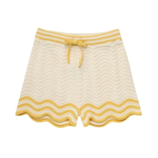 Alight Textured Knit Shorts