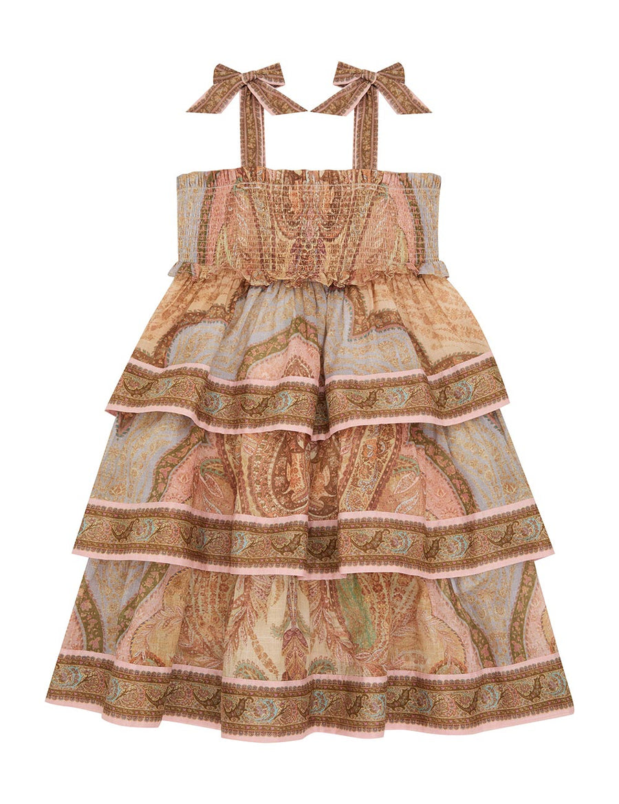 Awaken Tapestry Tiered Dress
