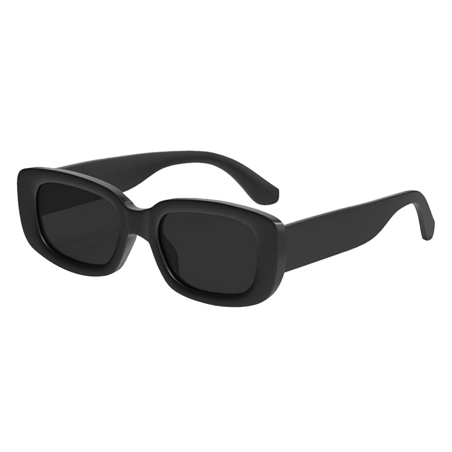 Black Rectangle Sunglasses