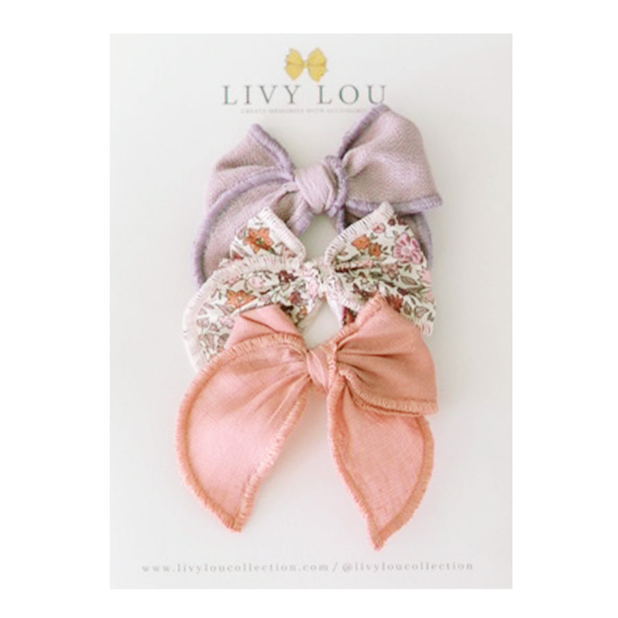 Set of 3 Elise Mini Fable Bows