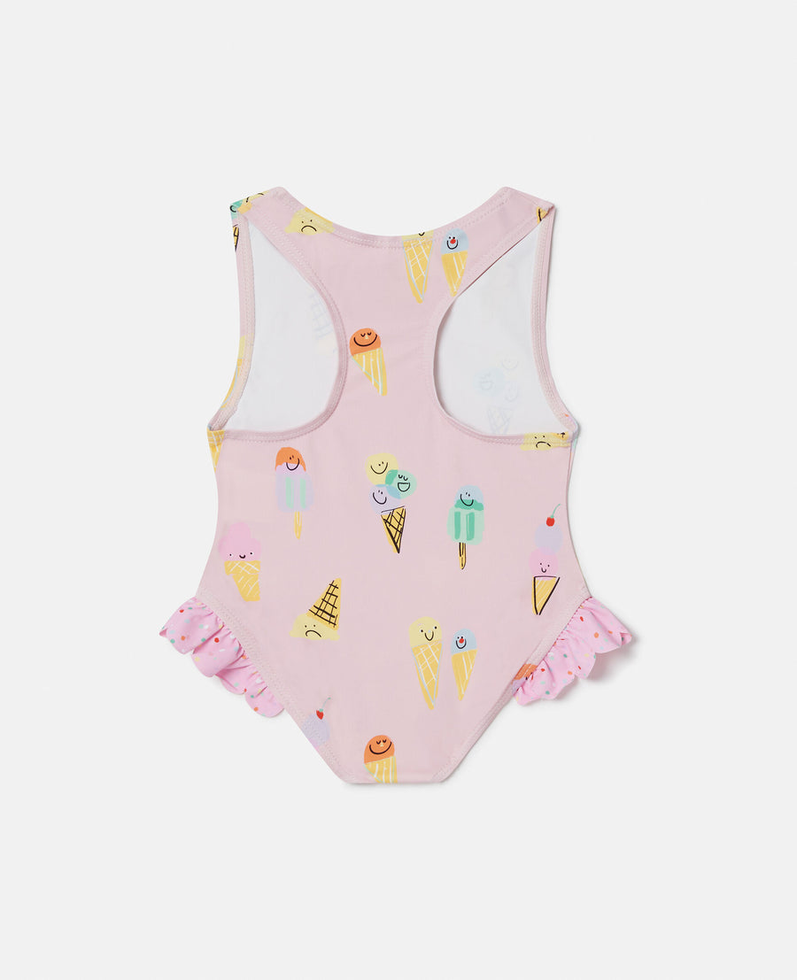 Ice Cream Print Swimsuit