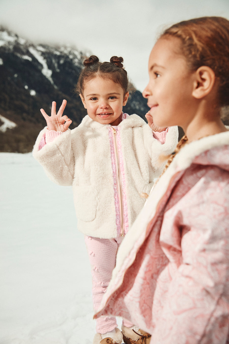 Felvet Pink Mountain Avens Reversible Jacket