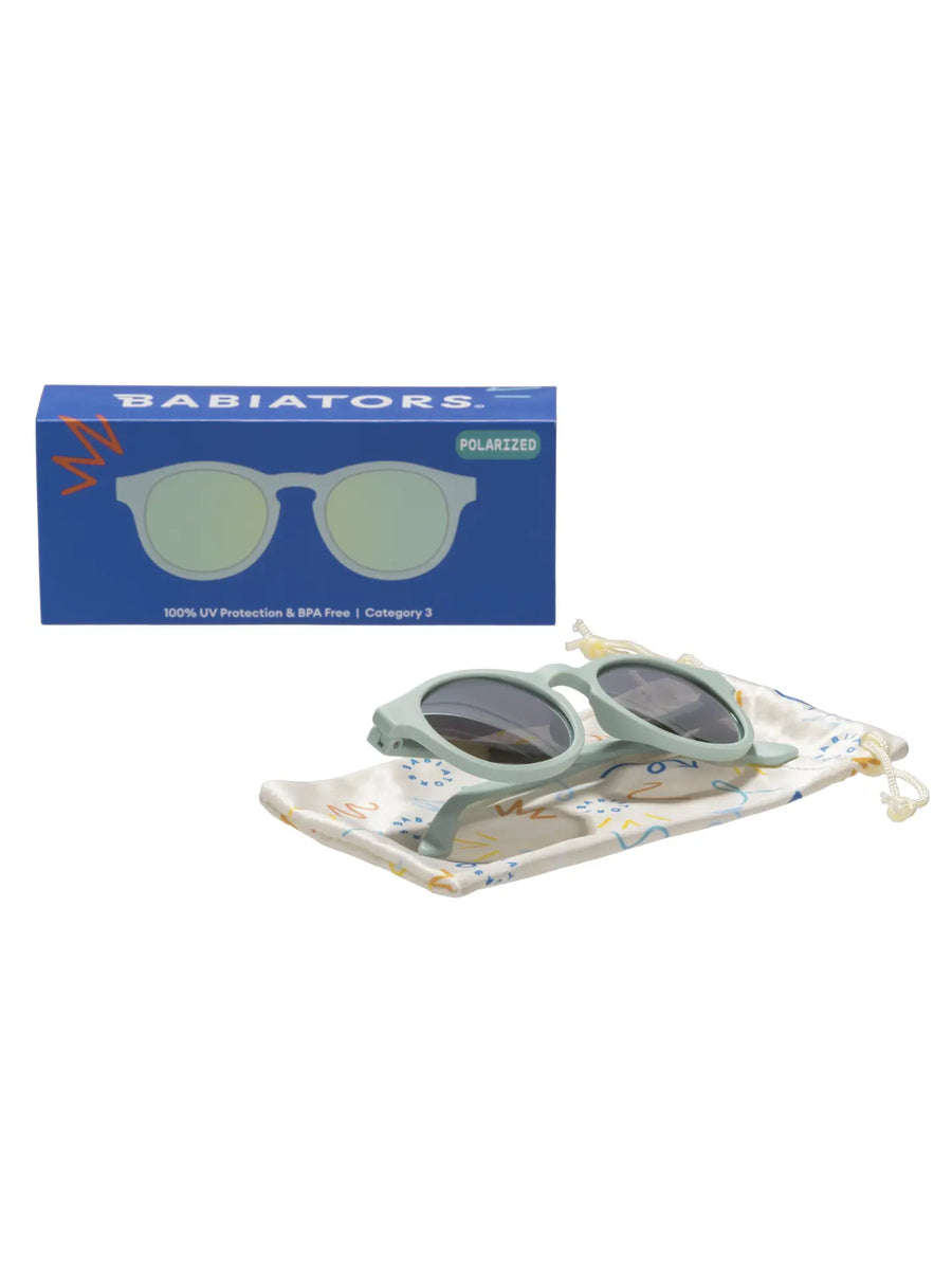 Seafoam Blue Keyhole Sunglasses