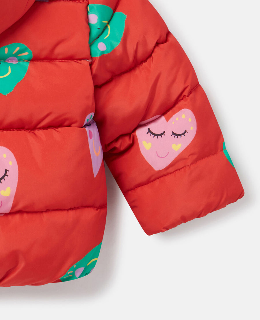 Smiling Hearts Puffer Jacket
