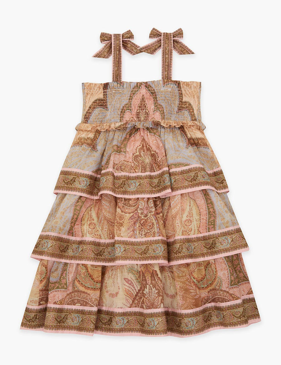 Awaken Tapestry Tiered Dress