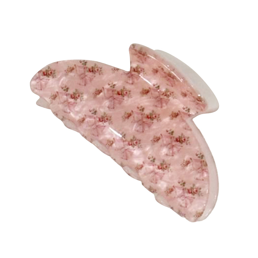 Pink Coquette Hair Clip