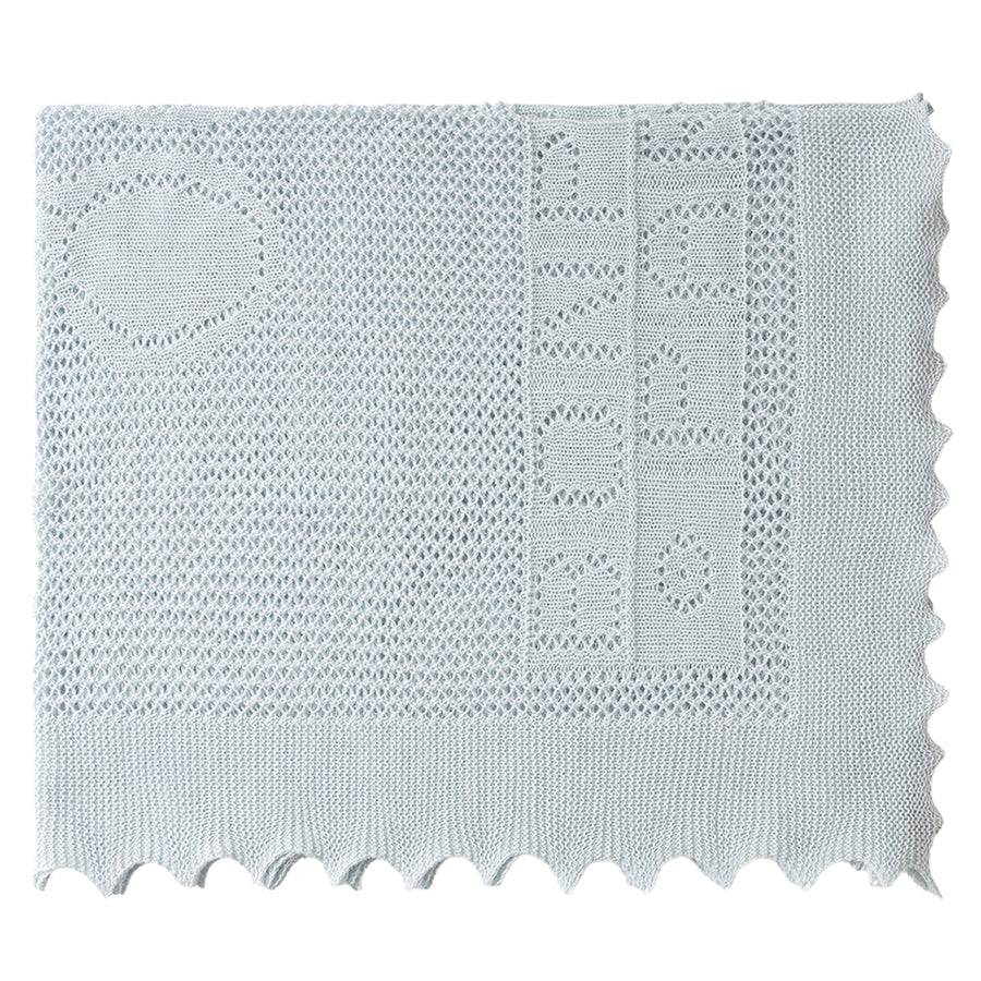 Light Blue Baby Blanket