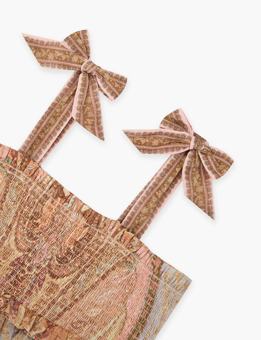 Awaken Tapestry Tiered Dress